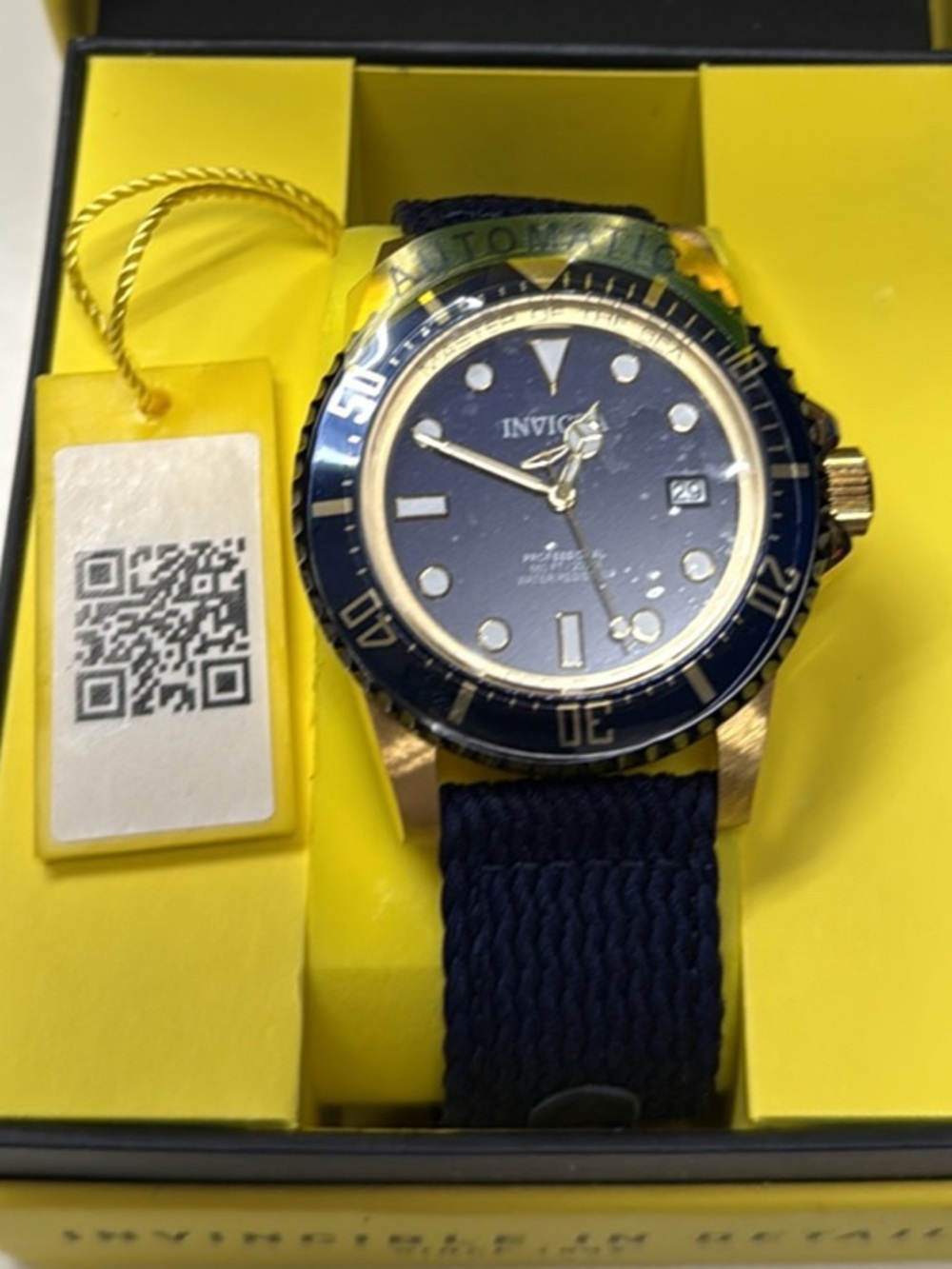 Invicta Blue Men's Watch brand new in box